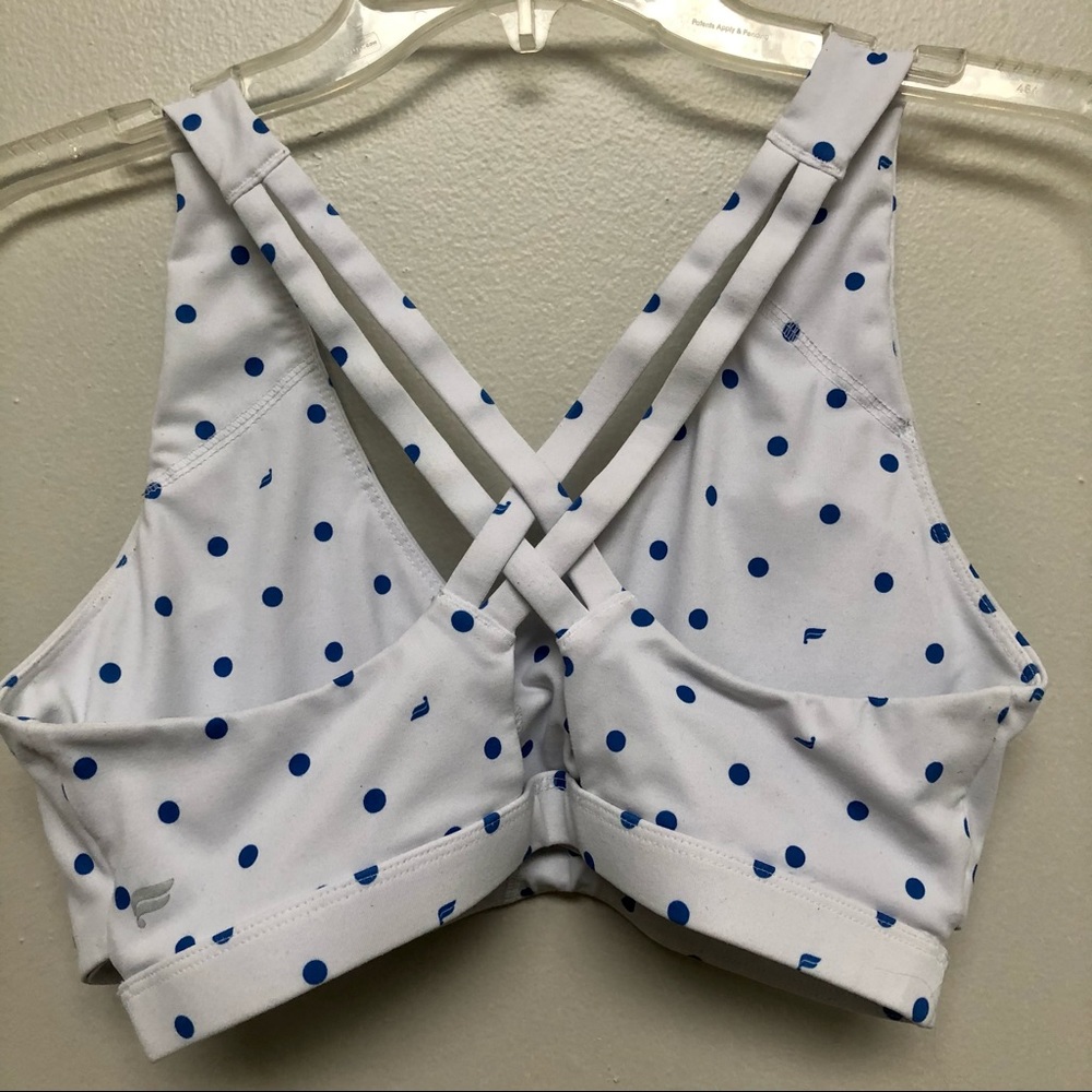 Fabletics Tamera Low Impact Sports Bra Polka Dot - image 4